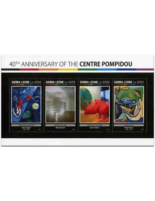 n° 6637 - Timbre SIERRA LEONE Poste