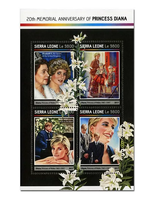 n° 6757 - Timbre SIERRA LEONE Poste