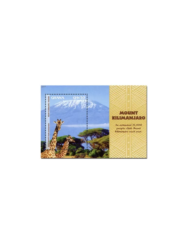 n° 606 - Timbre GHANA Blocs et feuillets