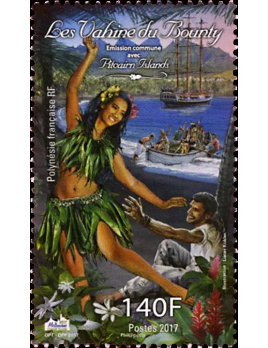 n° 1150 - Timbre Polynésie Poste