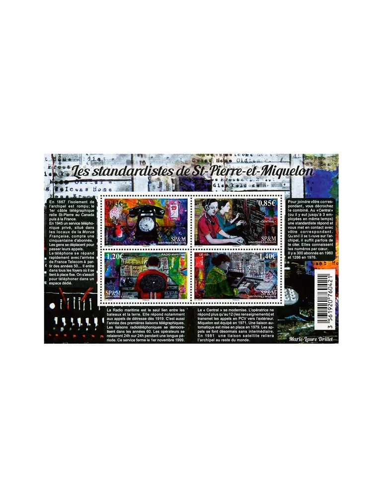 n° F1179 - Timbre Saint-Pierre et Miquelon Poste