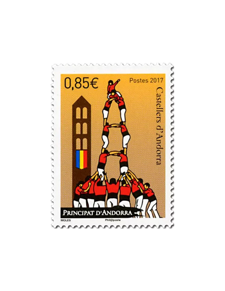 n° 798 - Timbre Andorre Poste