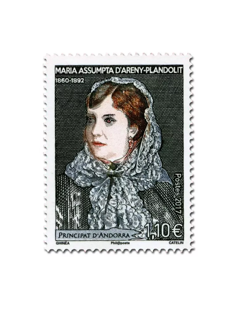 n° 799 - Timbre Andorre Poste