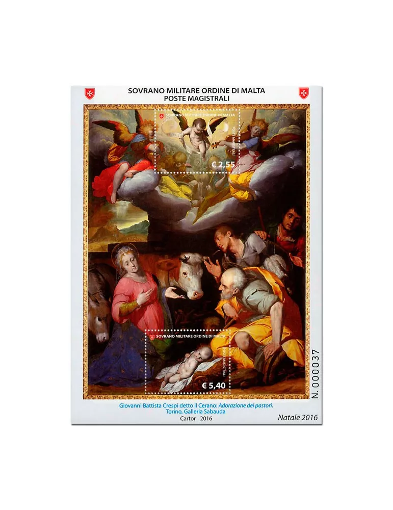 n° F1354 - Timbre ORDRE de MALTE Poste