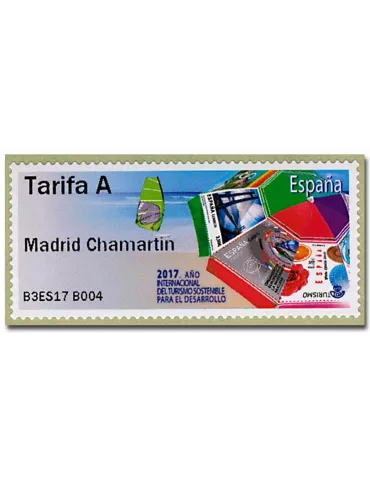 n° 136 - Timbre ESPAGNE Timbres de distributeurs