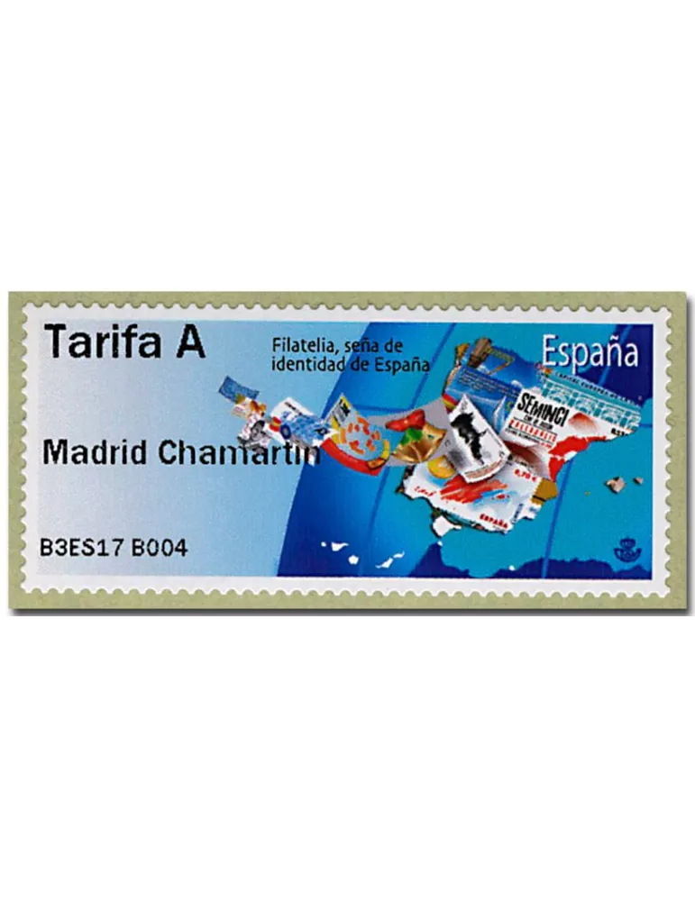 n° 137 - Timbre ESPAGNE Timbres de distributeurs