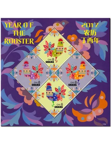 n° 3800/3803 - Timbre GHANA Poste