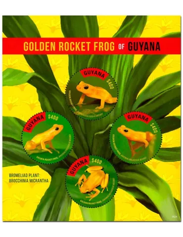 n° 6815/6818 - Timbre GUYANA Poste