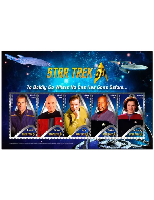 n° 5828/5832 - Timbre LIBERIA Poste