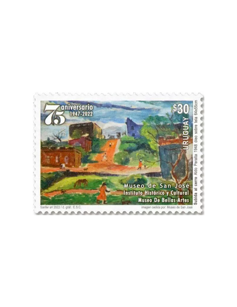 n° 3083 - Timbre URUGUAY Poste