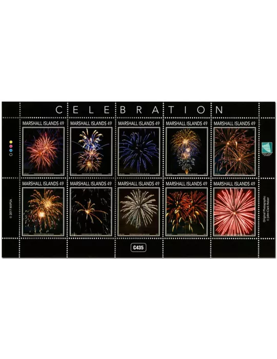 n° 3657/3666 - Timbre MARSHALL Poste