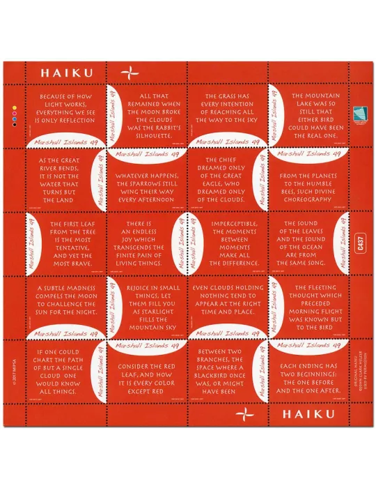 n° 3671/3690 - Timbre MARSHALL Poste