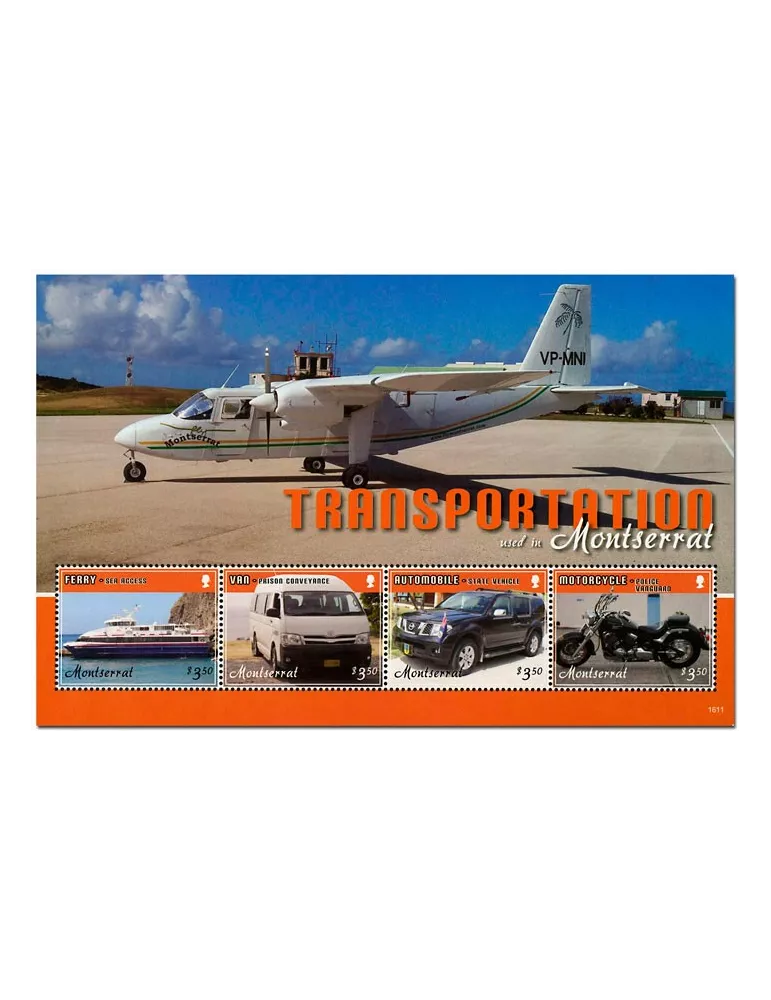 n° 1608/1611 - Timbre MONTSERRAT Poste