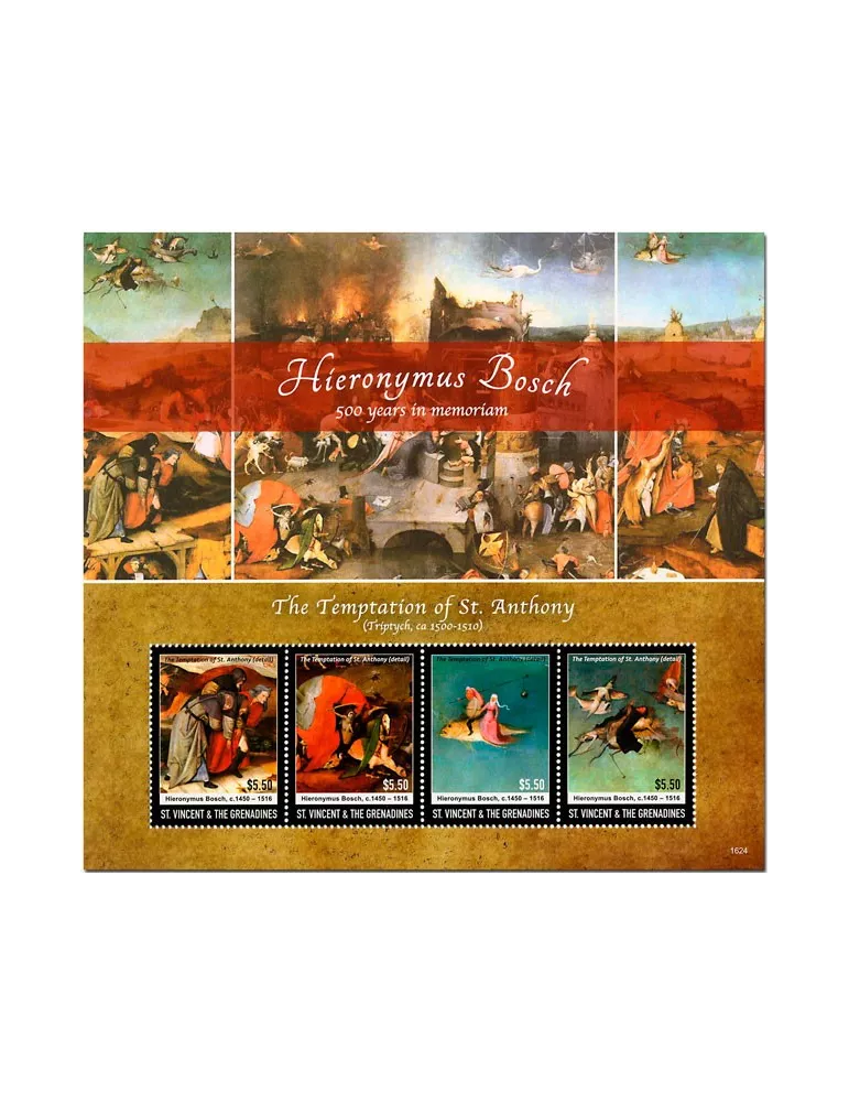 n° 6197/6200 - Timbre SAINT-VINCENT Poste