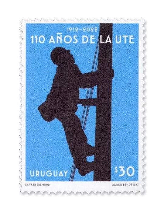 n° 3086 - Timbre URUGUAY Poste