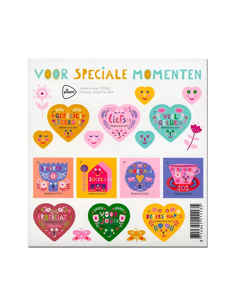 n° 3501/3510 - Timbre PAYS-BAS Poste