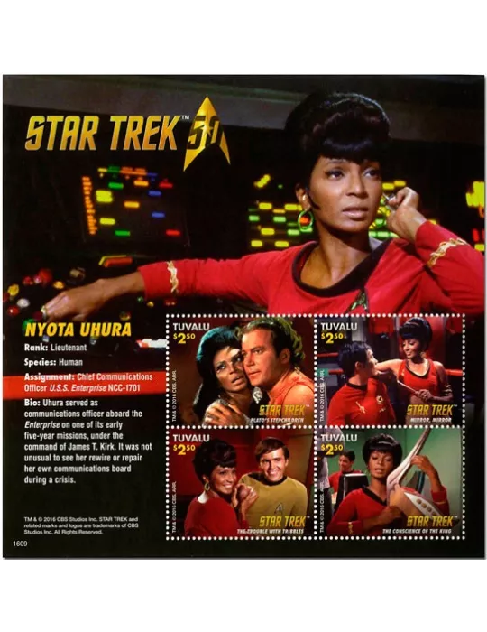 n° 1900/1903 - Timbre TUVALU Poste