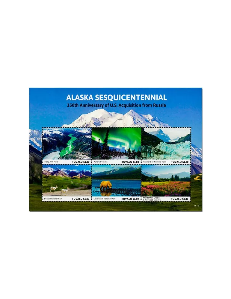 n° 1904/1909 - Timbre TUVALU Poste