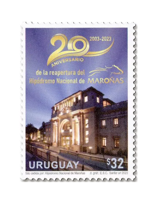 n° 3099 - Timbre URUGUAY Poste