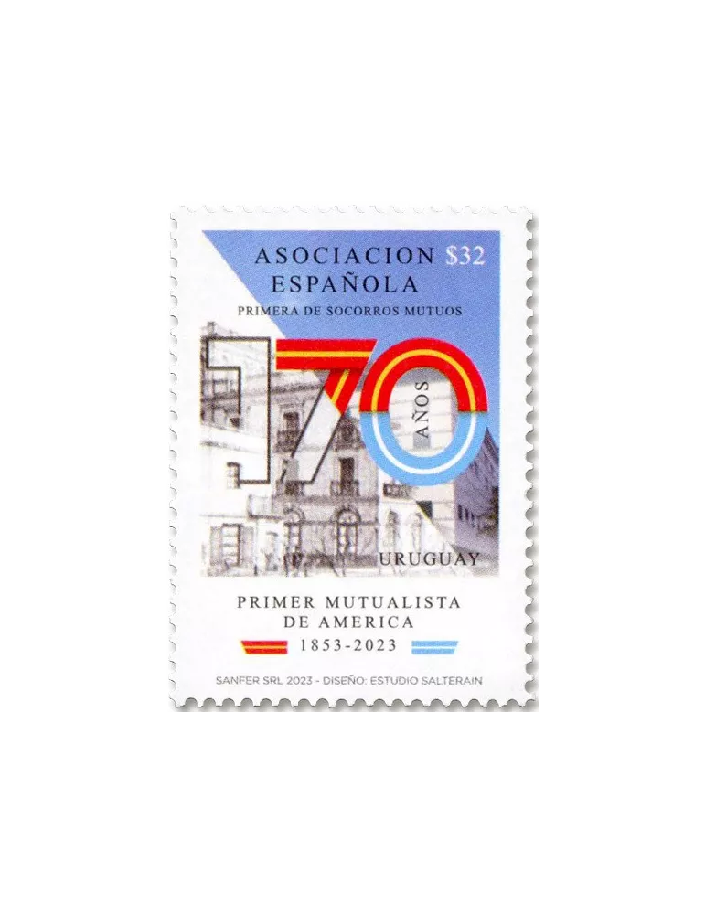 n° 3106 - Timbre URUGUAY Poste