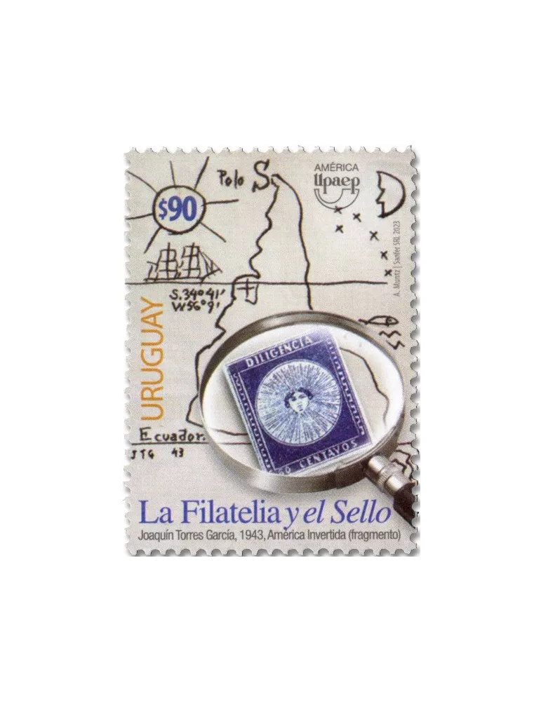 n° 3112 - Timbre URUGUAY Poste