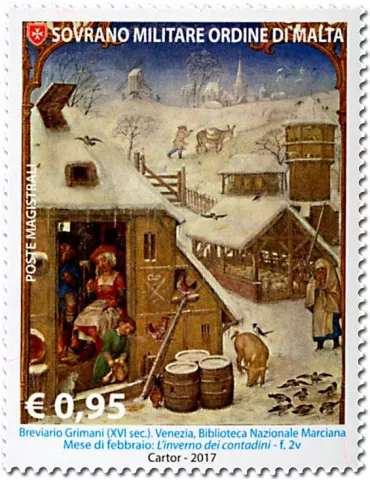 n° 1359/1365 - Timbre ORDRE de MALTE Poste 2