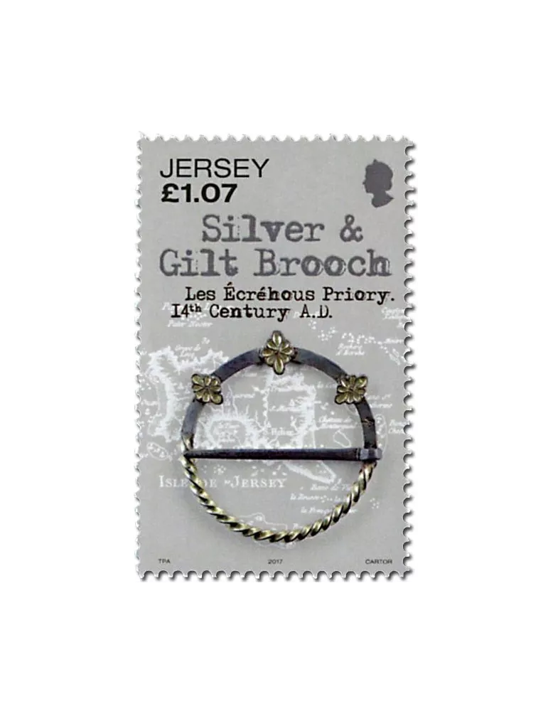 n° 2186/2193 - Timbre JERSEY Poste