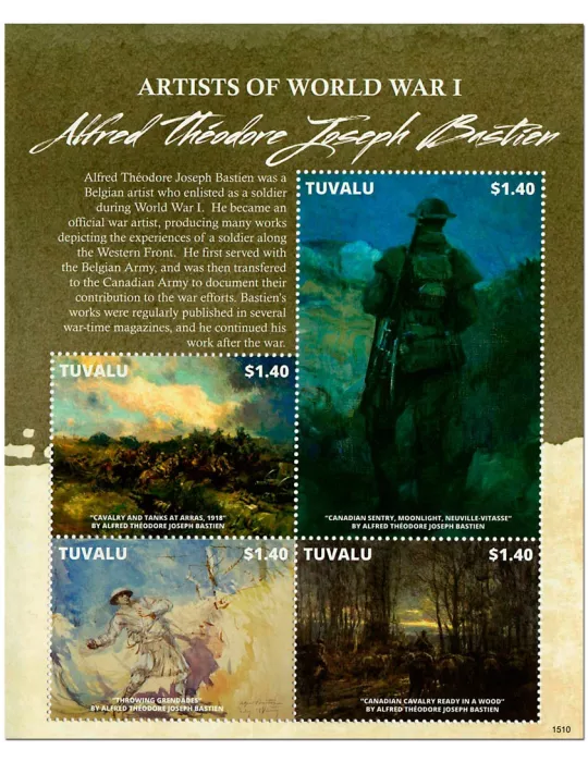 n° 1855/1858 - Timbre TUVALU Poste