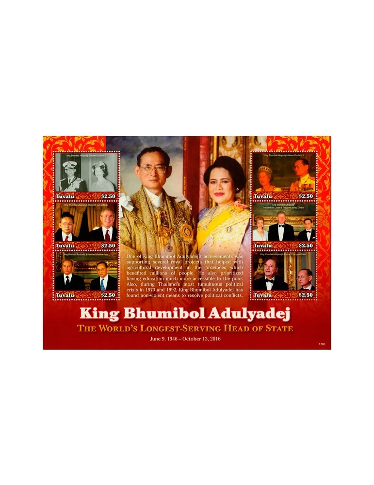 n° 1914/1919 - Timbre TUVALU Poste