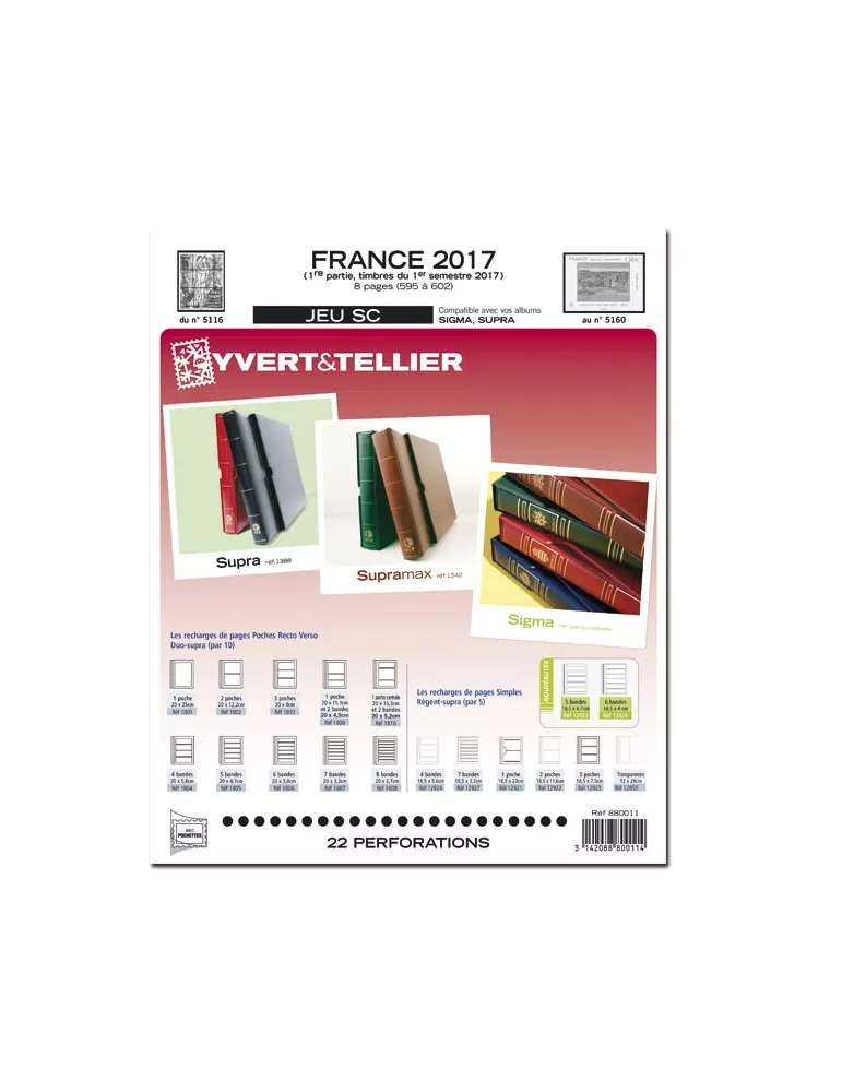 FRANCE SC : 2017 - 1ER SEMESTRE (JEUX AVEC POCHETTES)