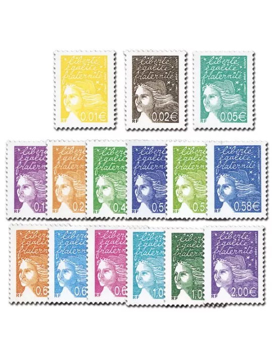 n° 3443/3457 - Timbre France Poste