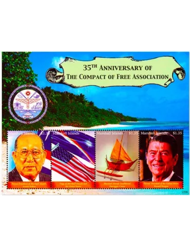 n° 4257/4260 - Timbre MARSHALL Poste