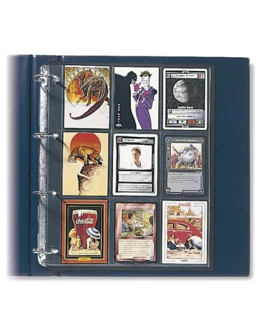 FEUILLES COMPACT A4 (TRADING CARDS & CARTES DE SPORT) - SAFE® (x5)