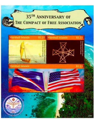 n° 4261/4263 - Timbre MARSHALL Poste