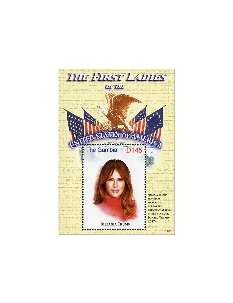 n° 885 - Timbre GAMBIE Blocs et feuillets