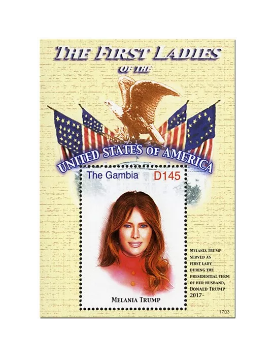 n° 885 - Timbre GAMBIE Blocs et feuillets