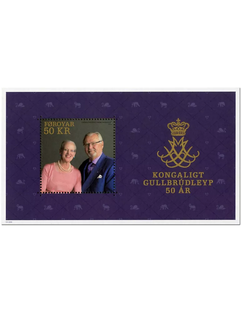 n° F887 - Timbre ILE FEROE Poste