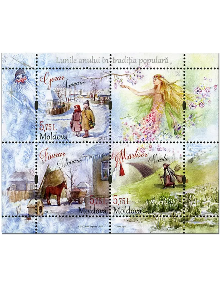 n° 82 - Timbre MOLDAVIE Blocs et feuillets