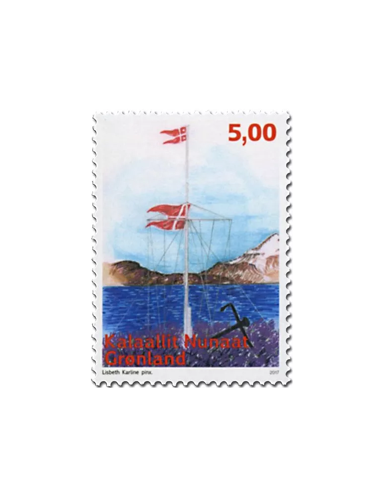 n° 732/733 - Timbre GROENLAND Poste