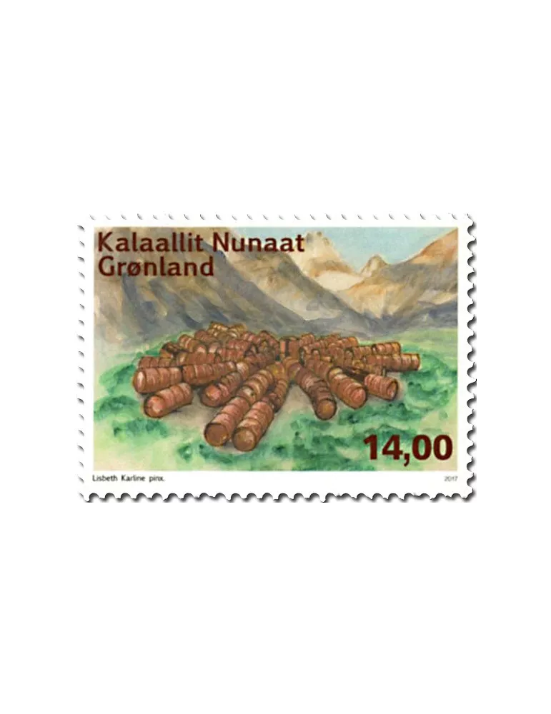 n° 732/733 - Timbre GROENLAND Poste