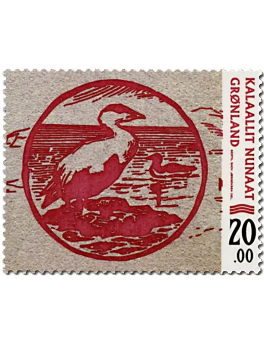 n° 735/736 - Timbre GROENLAND Poste