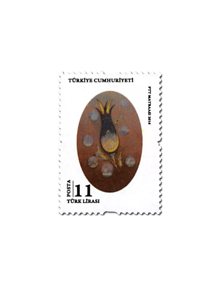 n° 3817/3823 - Timbre TURQUIE Poste