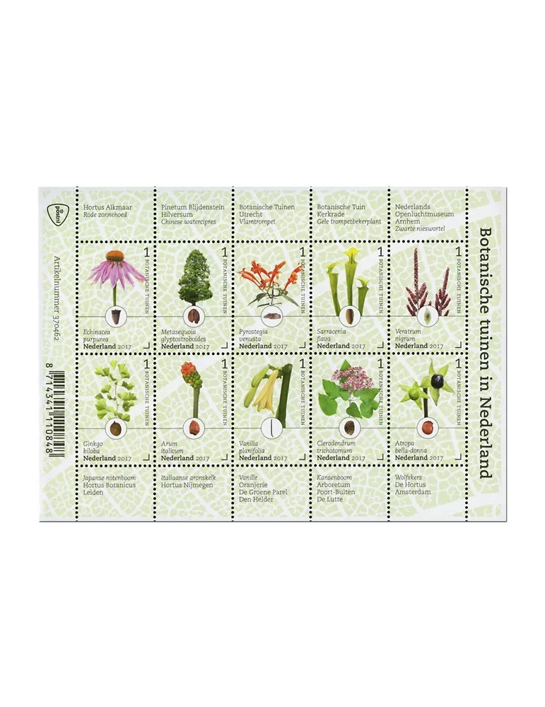 n° 3517/3526 - Timbre PAYS-BAS Poste