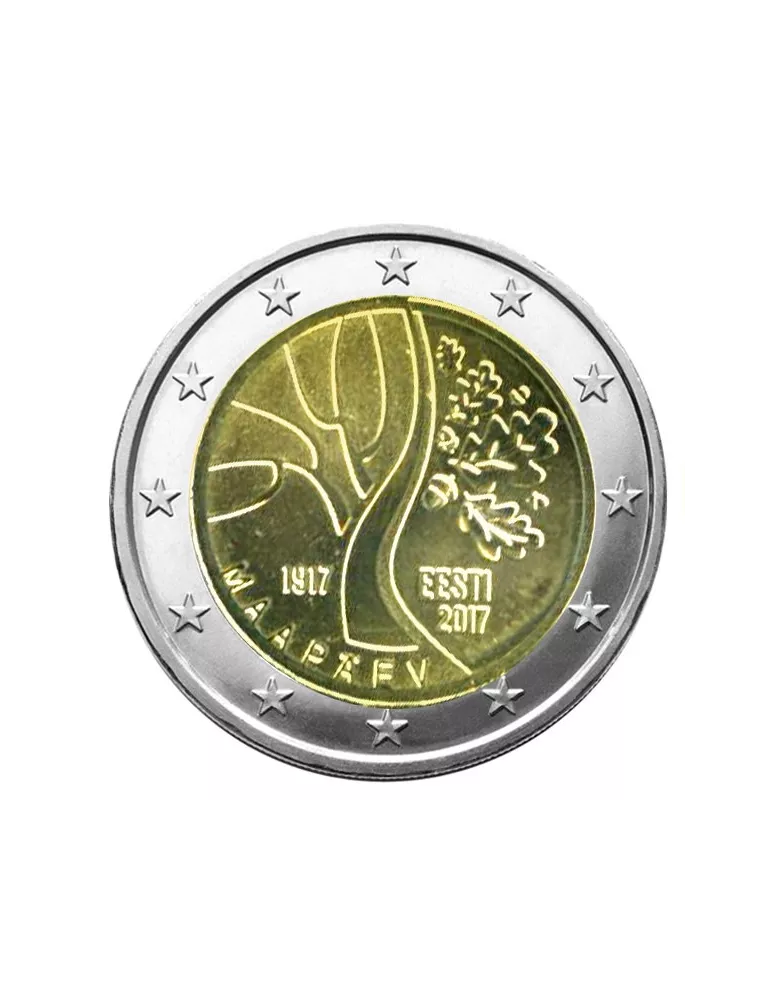 2 EURO COMMEMORATIVE 2017 : ESTONIE ( Route vers l´indépendance)
