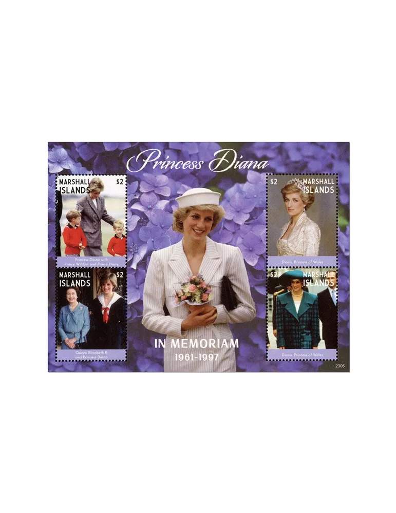 n° 4352/4355 - Timbre MARSHALL Poste