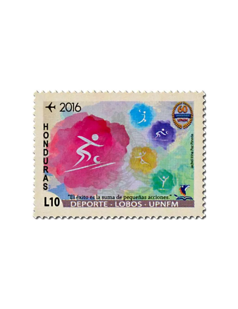 n° 1434/1439 - Timbre HONDURAS Poste aérienne