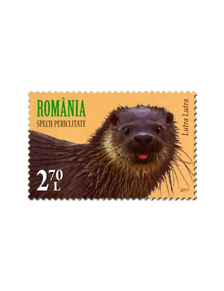 n° 6147/6150 - Timbre ROUMANIE Poste