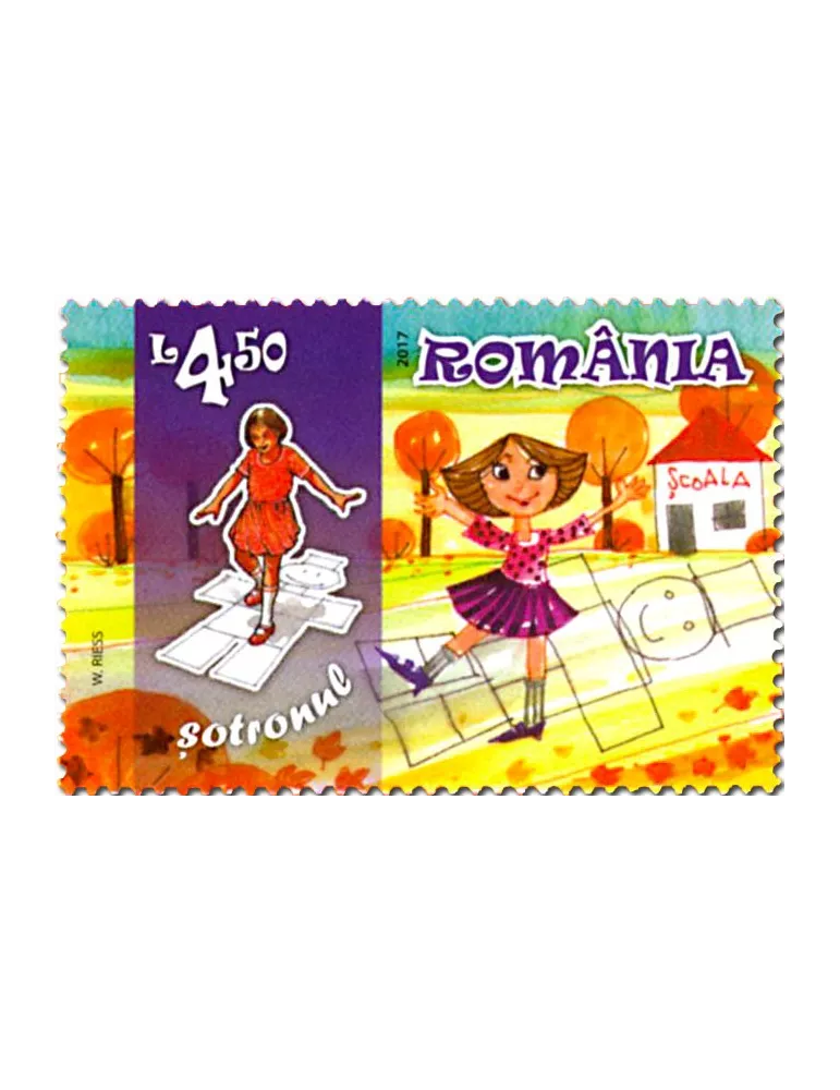 n° 6156/6159 - Timbre ROUMANIE Poste