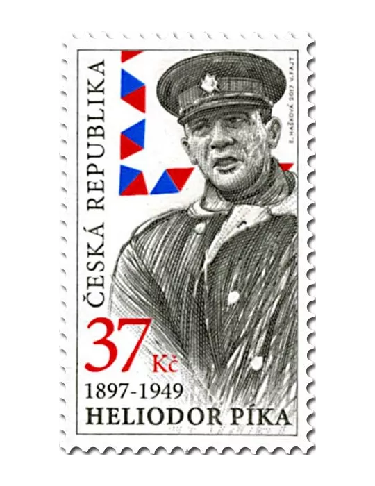 n° 837 - Timbre TCHEQUE (République) Poste