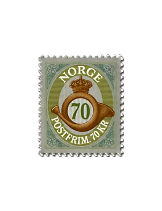 n° 1809a - Timbre NORVEGE Poste